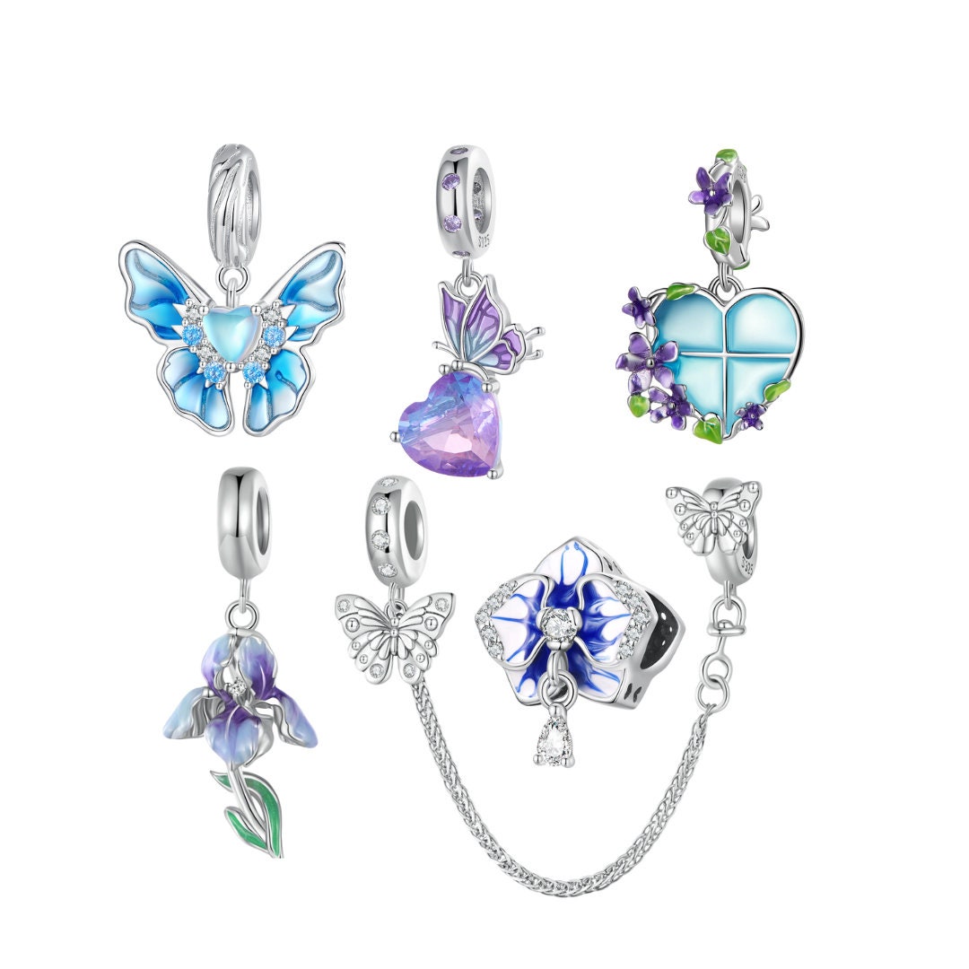ワリケラ パンドラ ウォリア　PANDORA WARRIOR フルセット Silver Charms Fits Pandora Bracelet Summer Garden Charm