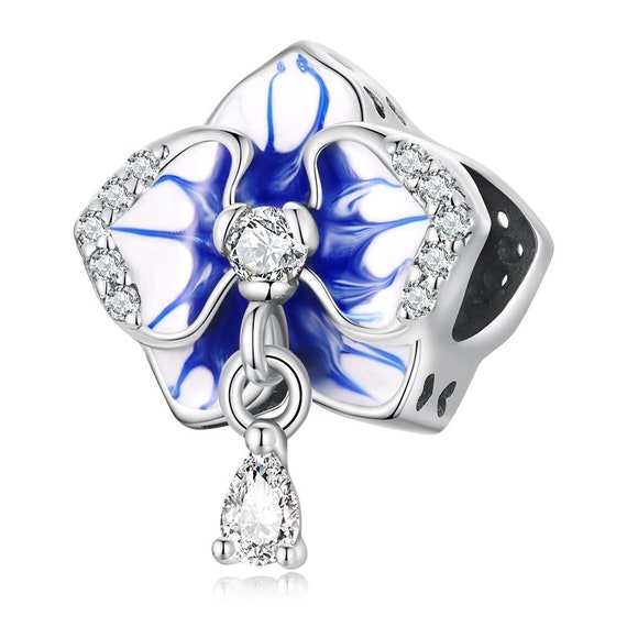 Silver Charms Fits Pandora Bracelet Summer Garden Charm
