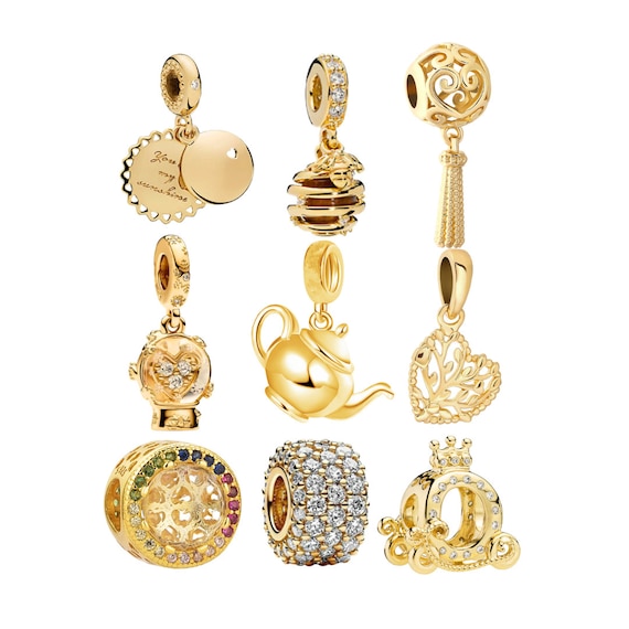 Depesche Ciondolo Ariete Placcato Oro – Gioiello Con Pietre Preziose Per Collane, Bracciali E Orecchini – Regalo In Scatola Regalo