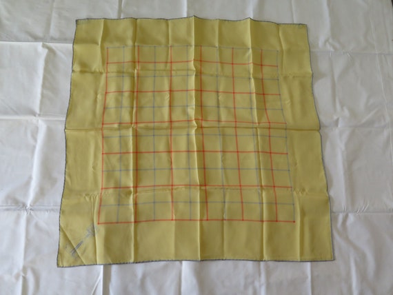 BURBERRYS Semi Sheer Silk Scarf Square Italy Must… - image 1