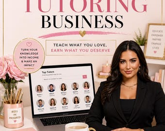 Building Your Online Tutoring Business | Teach What You Love & Earn | Step by Step Guide To Online Tutoring Success | Passive Income eBook