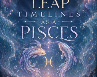 How to Quantum Leap Timelines as a Pisces - A mystical spiritual guide for Pisces souls ready to shift into a new reality.