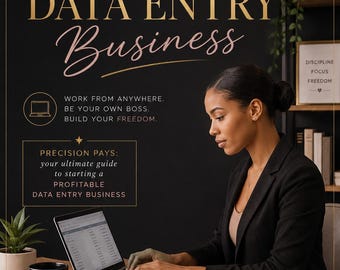 Building Your Online Data Entry Business  | Step by Step Guide | Master the Art of Data Entry and Financial Freedom