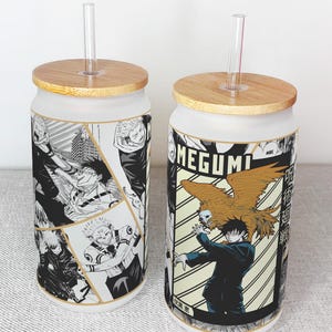 Anime 16oz Glass Tumbler