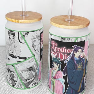 Anime 16oz Glass Tumbler