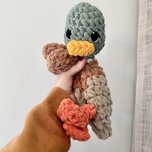Made to Order || Baby Duck || Mallard Duck || Baby Gift || Baby Nursery || Baby Mallard Duck || Mallard Duck Lovey