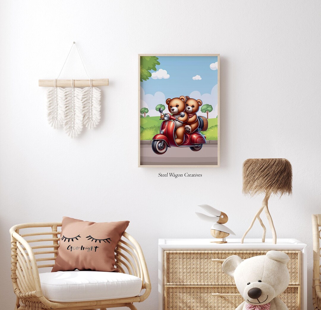 Teddy Bear Theme Nursery, Teddy Bear Prints Nursery, Teddy Bear Nursery ...