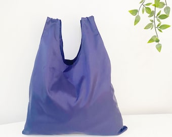 Eco Shopping Bag, Foldable Shopping Bag, Instant Download, PDF Sewing Pattern, Internal Pocket