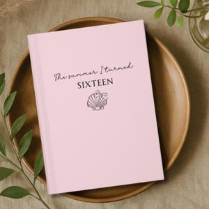 The Summer I Turned 16, Sweet 16 Birthday Journal, Gift for Teen Girl, Sixteenth Birthday Keepsake Notebook, Personalized Memory Book