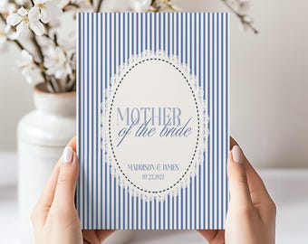 Mother of the Bride Personalized Journal Gift, Custom Mom wedding gift Planner