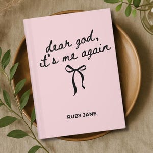 Personalized Prayer Journal for Women, Custom God Says You Are Bible Study Notebook, Christian Gift, devotional gift for girls