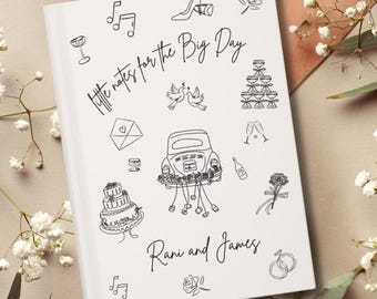 "Personalisiertes Notizbuch ""Notizbuch"" Notizbuch, Planergeschenk für die Braut, Brautparty Geschenk, Verlobungsgeschenk für sie Kokette."