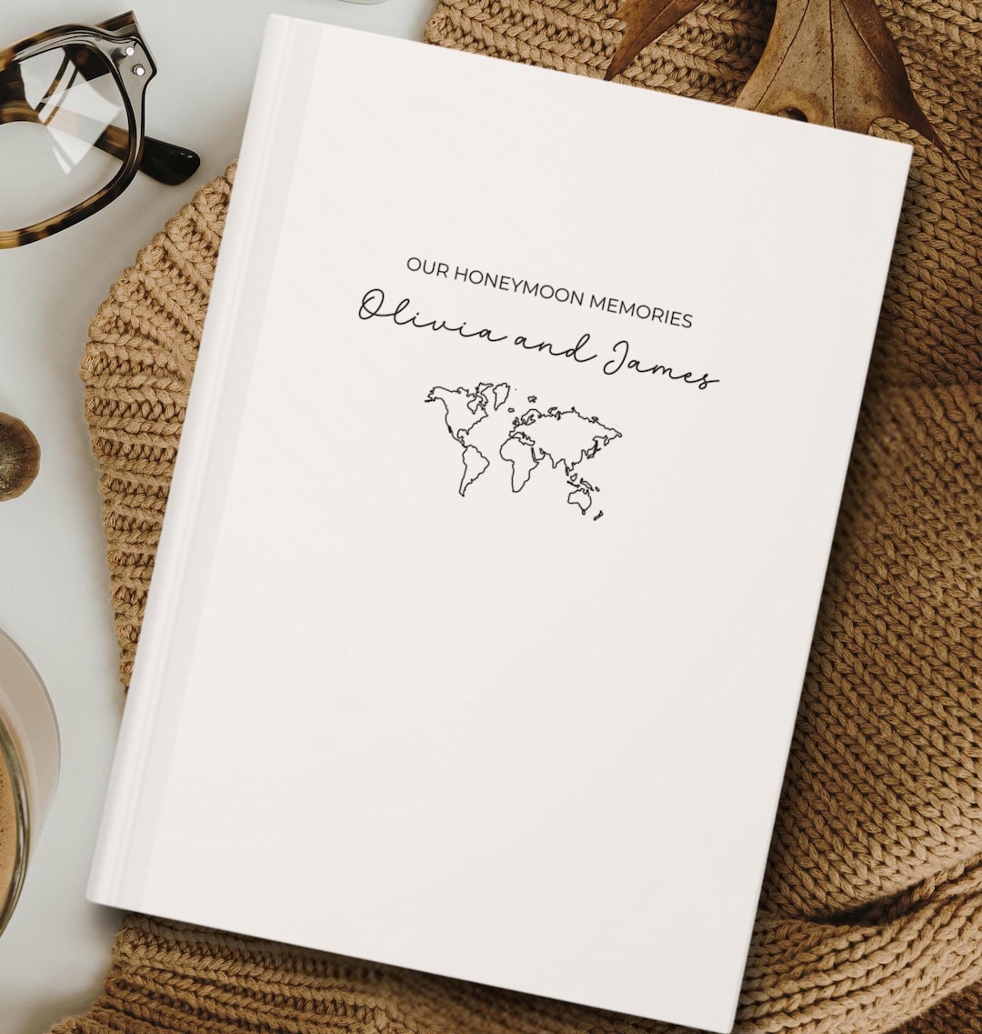 Personalized Our Honeymoon Journal, Honeymoon Diary, Keepsake Travel ...