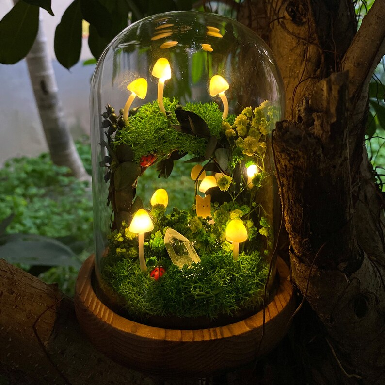 Handmade Mushroom Night Light - Thumbnail 3