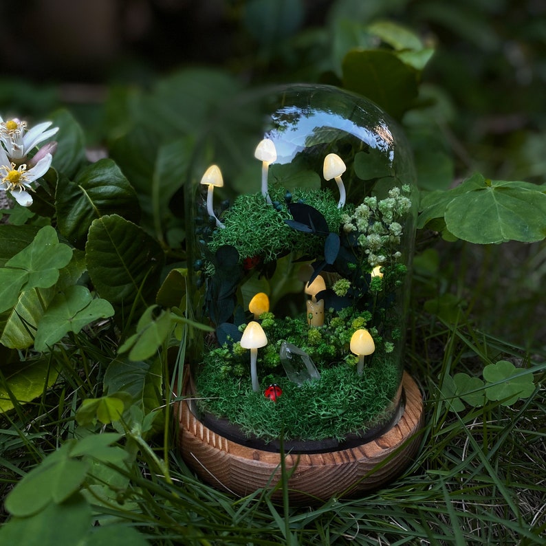 Handmade Mushroom Night Light