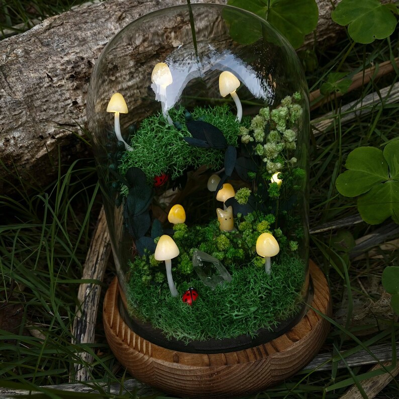 Handmade Mushroom Night Light - Thumbnail 5