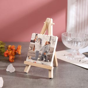 Personalized Photo Building Block,Square Rectangle Building Block with Stand, Jigsaw Puzzle Picture Block Gifts,Anniversary Christmas Gifts