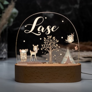 Personalized Name Night light kids, baby gift birth, baptism gift, baby gift,christening gift, birthday gift, bedside lamp,Christmas gift