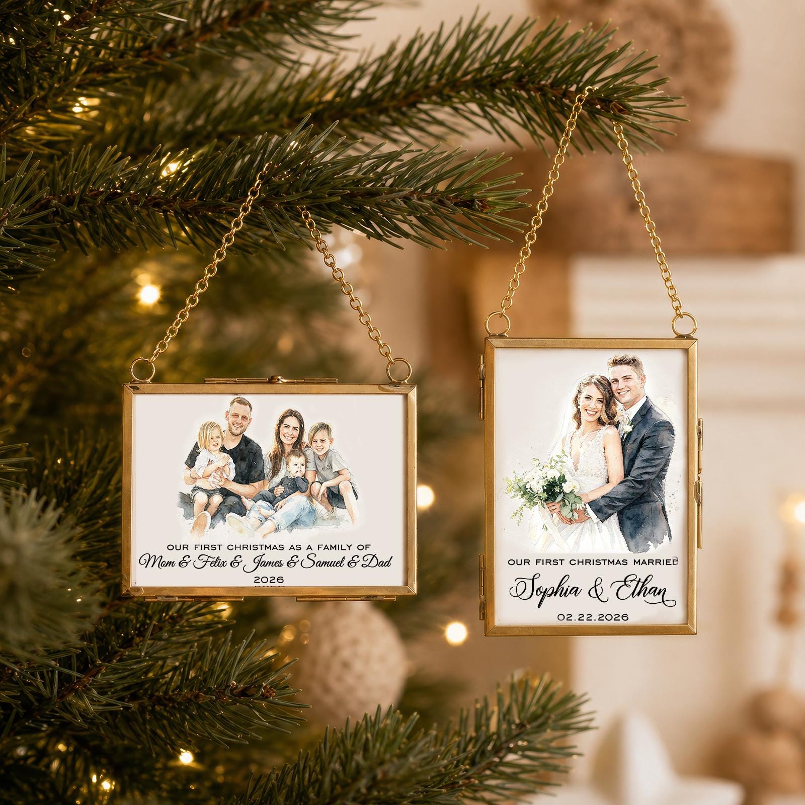 アルバム飾り　クリスマスオーダー　受付中(^-^) Christmas Album Ornaments - Etsy