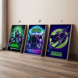 What We Do in the Shadows Film Poster, Hochwertige Leinwand Kunst Poster, Geschenk für Sie, Geschenk für Ihn, Ungerahmt