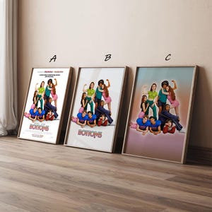 Bottoms Movie Poster, High Quality Canvas Print Art Posters, Gift for her, Gift for Him, Unframed