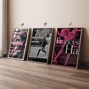 Frances Ha Film Poster, Hochwertige Leinwand, Kunst Poster, Geschenk für Sie, Geschenk für Ihn, ohne Rahmen