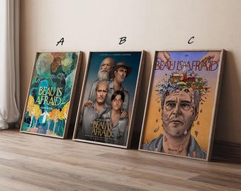 Beau is Afraid Movie Poster, High Quality Canvas Print Art Posters, Gift for her, Gift for Him, Unframed