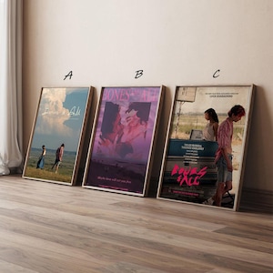 Bones and All Movie Poster, High Quality Canvas Print Art Posters, Gift for her, Gift for Him, Unframed