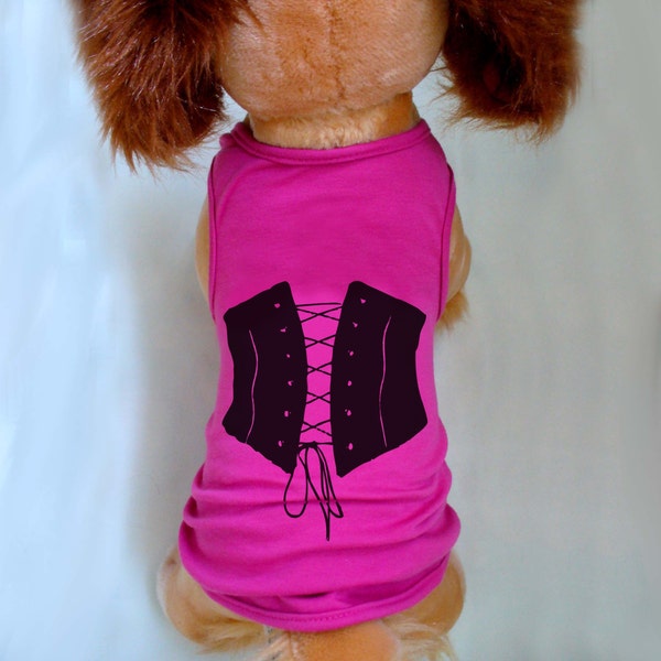 Corset Dog Tank