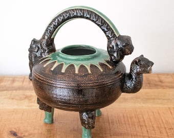 ビエンホア陶器の花瓶 ベトナム インドシナ 1930年 - Etsy 日本