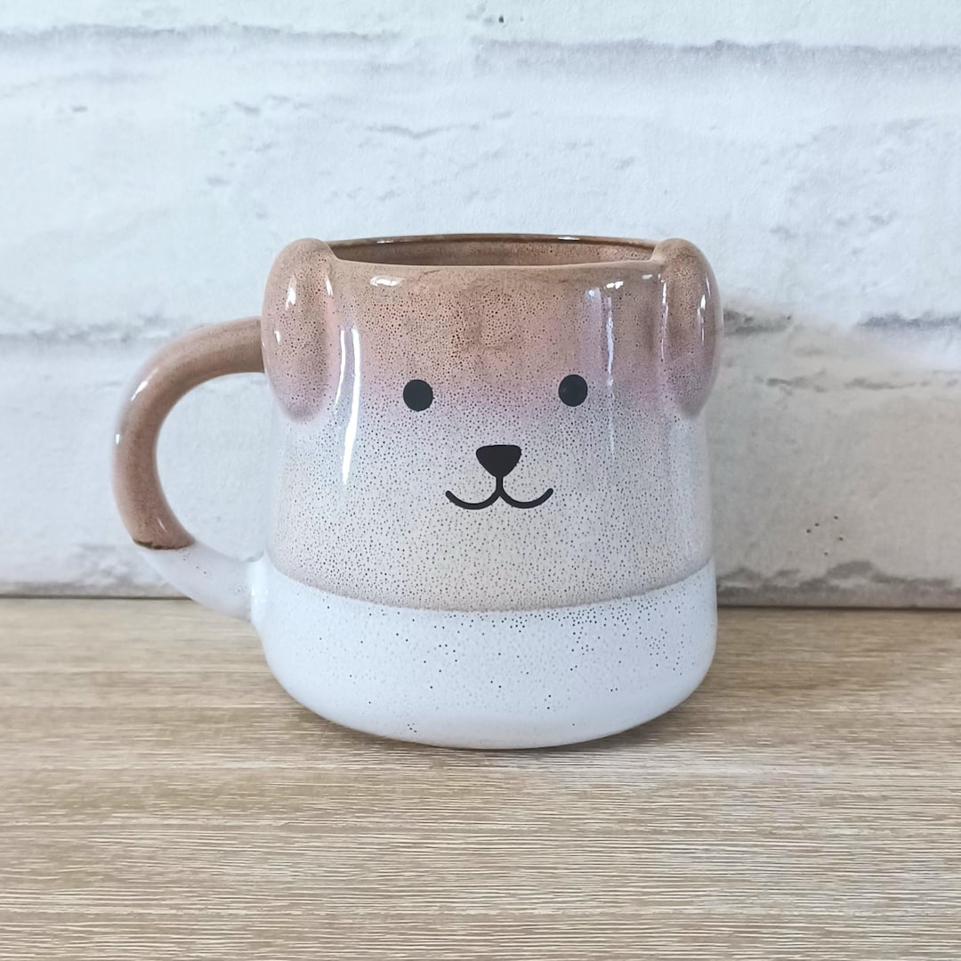 Brown Dog Glazed Mojave Stoneware Mug