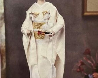 Midori’s Wedding Day, Danbury Mint Porcelain Doll, 17” Artist Carl Surges
