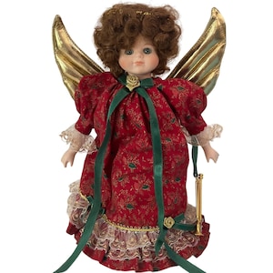 Betty Jane Carter Ángel moreno con trompeta 6a muñeca anual Goebel Tree Top 1993