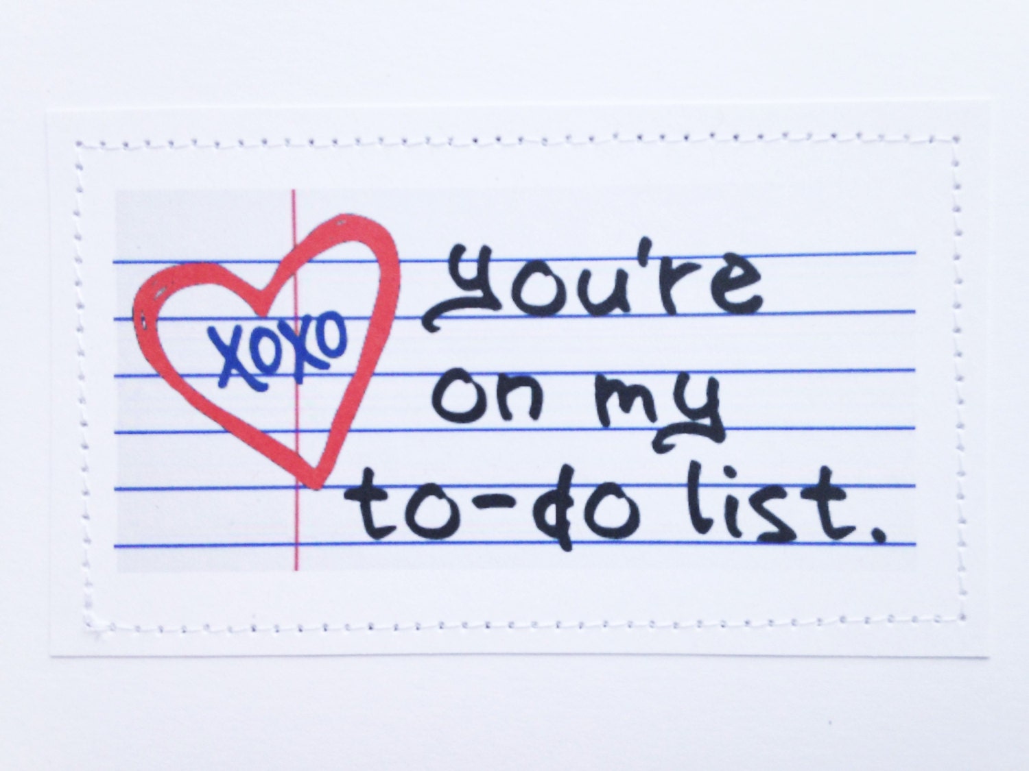 Sexy Funny Card. You're on My to Do List. Etsy