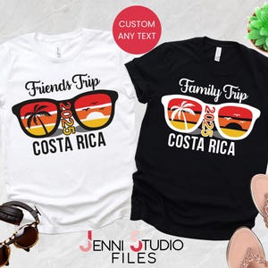 Costa Rica 2025 Shirt, Costa Rica FRIENDS, Costa Rica FAMILY, Birthday Bash, Girls Trip, Grad Trip, Couple Trip, Birthday Trip, Matching