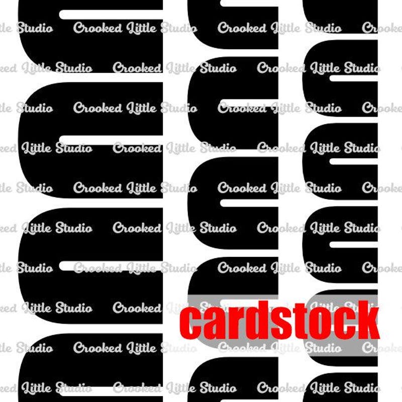 Script Number 7 Fonts for Cardstock - Etsy
