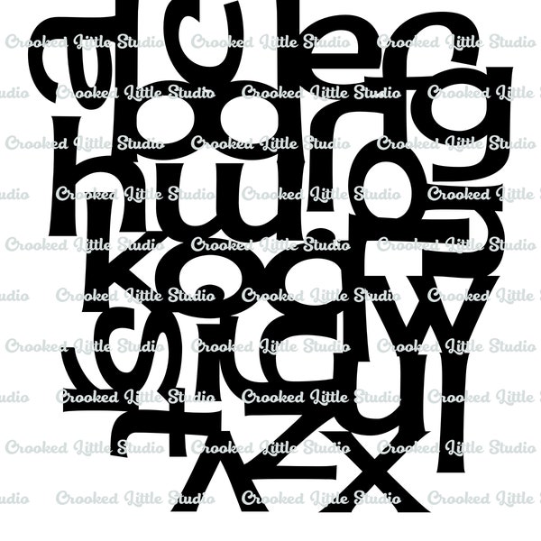 Font Fumble 80 lb. CARDSTOCK mask stencil patterns gel printing layers