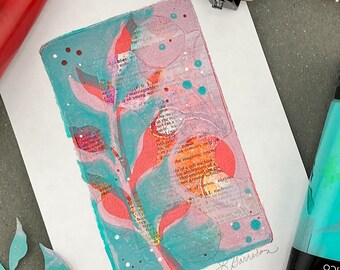Day 81, Mixed Media Print, The 100 Day Project