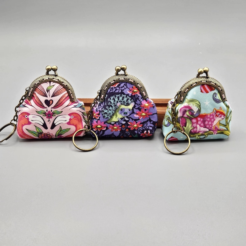 Kiss Lock Cat Coin Purse - Etsy