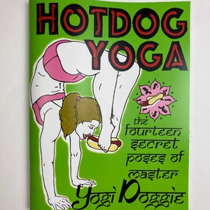 Hotdog Yoga Ausmalbuch