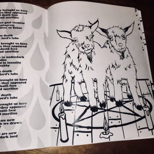 Weezer singalong sad animal coloring book image 3