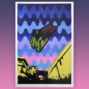 Aphra large screen print