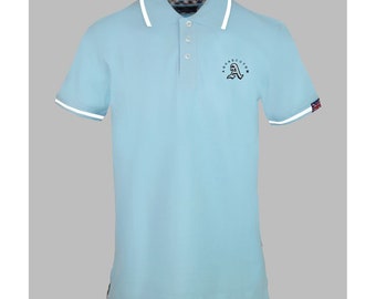 Polo Aquascutum Azul Hombre