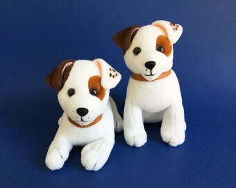 wishbone stuffed dog