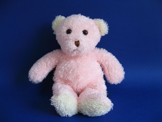 pink bear stuffed animal