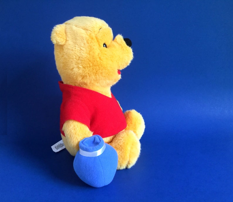Vintage Winnie the Pooh Teddy Bear Stuffed Animal Toy with | Etsy
