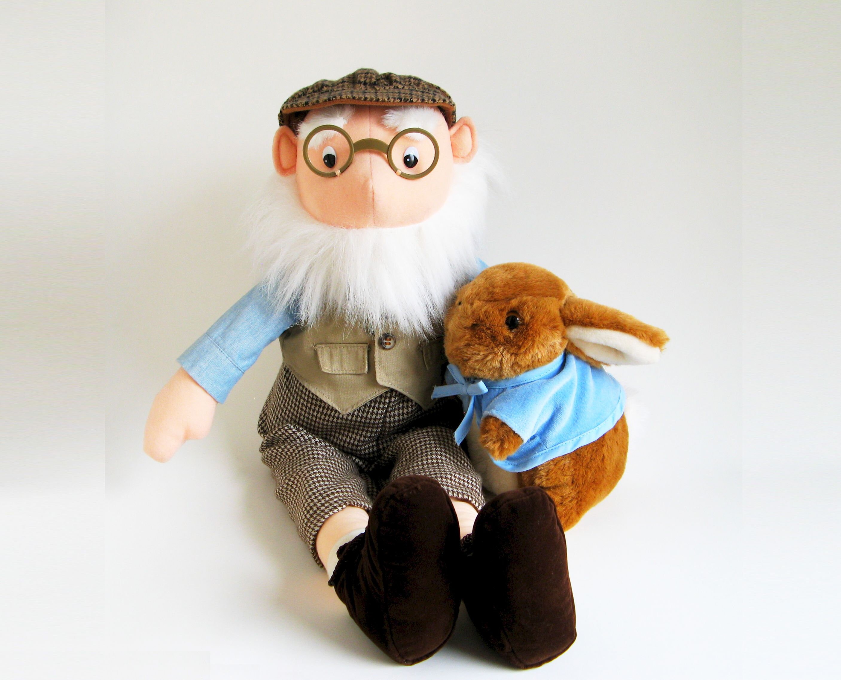 Vintage Mr. McGregor from Peter Rabbit Stuffed Doll Toy by | Etsy