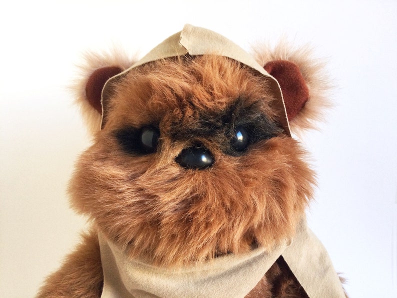 Vintage Ewok Wicket Teddy Bear Star Wars Return of the Etsy
