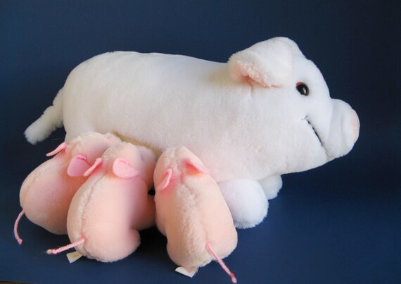 large piglet stuffed animal