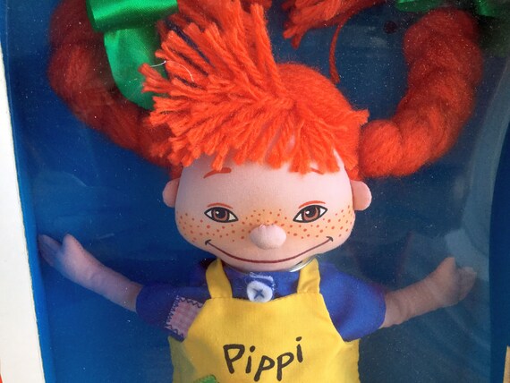 vintage pippi longstocking doll